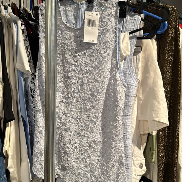 Generation Love
Henrietta Lace Top Elegant Sleeveless Lace Dress in Light Blue - Picture 5 of 5